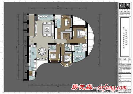 深圳罗湖御湖峰室内设计方案—中式