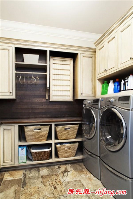 这才叫货真价实的洗衣房，你家只能叫洗衣服的地方！