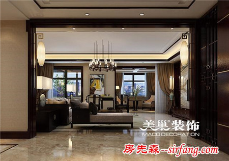 武漢復(fù)地東湖國際270平大氣之中體現(xiàn)主人高端生活品味（鄭州）