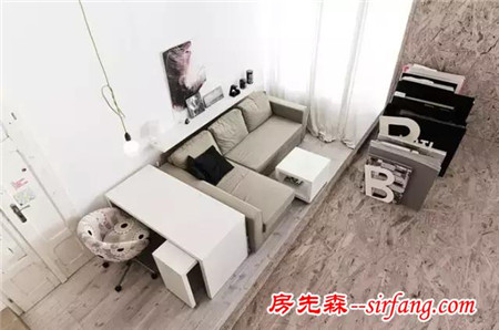 空间这么用，29㎡小公寓也能舒服住！