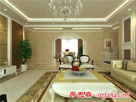 愜意浪漫的鄭州150平歐式風(fēng)格裝修·這個(gè)風(fēng)格有點(diǎn)豪