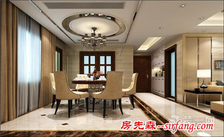 廣州薈雅苑小區(qū)178平米現(xiàn)代風(fēng)格平層樣板間