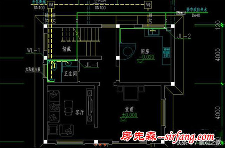 逃离喧嚣的城市，带上设计图农村建别墅