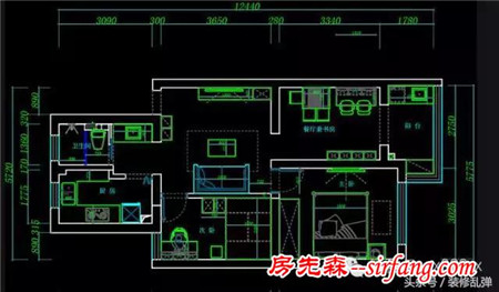 70平现代简约房，过日子就得干干净净