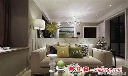 80后小夫婦的現(xiàn)代簡約，簡約舒適更多一點