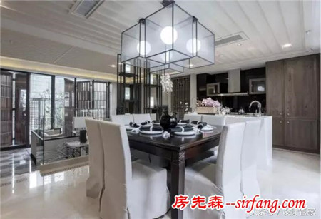 346平新中式風格，高貴典雅的生活住宅