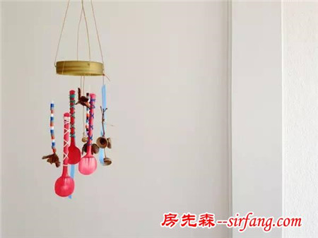 發(fā)現(xiàn)生活中的美：巧用廚房垃圾制作漂亮手工小風(fēng)鈴