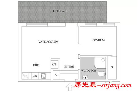 这间只有27平米的公寓中，你看得到美好与精致