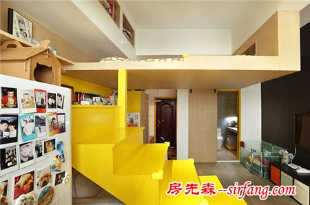 35平米小户型loft装修 小空间挑战极限