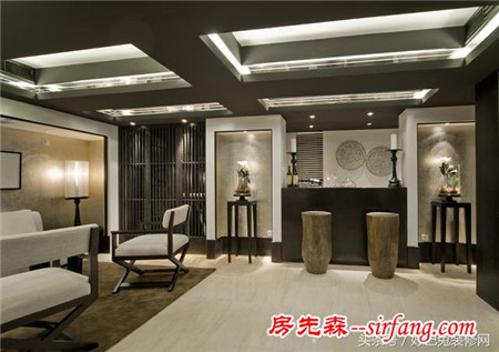 装修案例//并不是所有别墅都要金碧辉煌 也可以低奢时尚