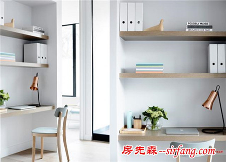 「家居」小户型&没有独立书房，如何布置工作区？
