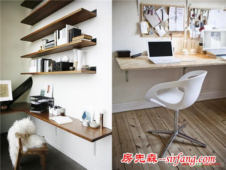 「家居」小户型&没有独立书房，如何布置工作区？