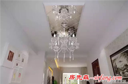 众多新款客厅吊顶图，每张都是爆款