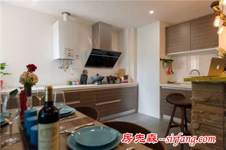 色彩跳跃的80平温馨小窝！