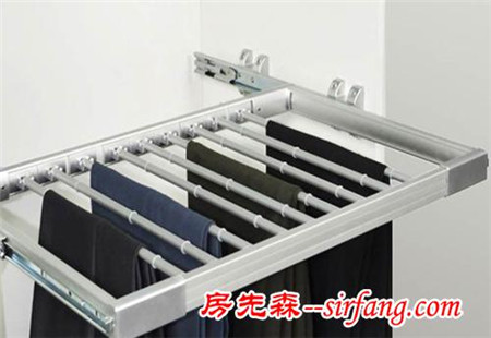 你的衣柜明亮整洁吗？最佳衣柜裤架选购虐渣攻略
