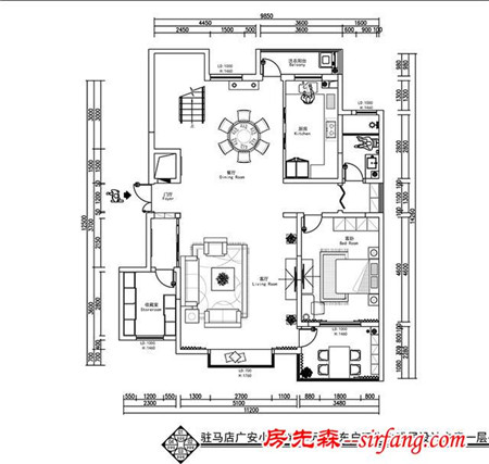 241平复式新中式风格，融合古典元素，布局大气通透（河南）