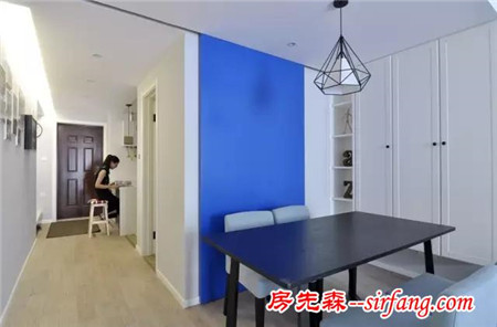 90㎡简约二居室，一言不合就把采光做到极致~