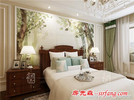 五种不同风格的卧室背景墙装修样式