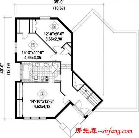 美国农村这样建房子，有效果图有平面图