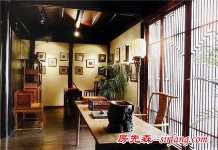 书房还是老祖宗留下的好，传统中式书房让人静雅