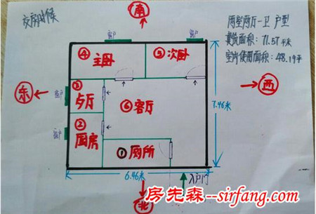 我家刚完工的，71平小户型现代简约美式风