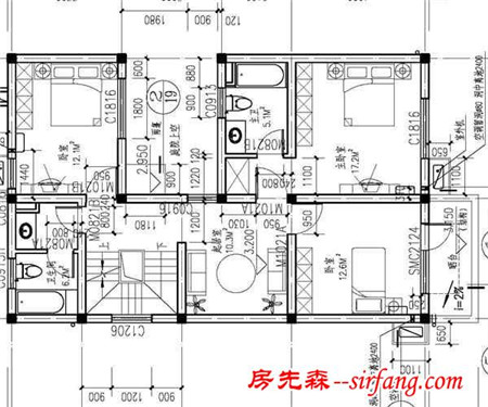 五套经济实用型别墅效果图和平面图，18万建起来！