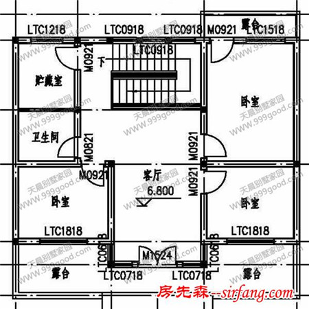 五套经济实用型别墅效果图和平面图，18万建起来！