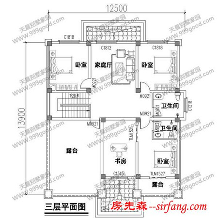 9套新农村别墅全套设计图，各种风格，赶紧建起来！