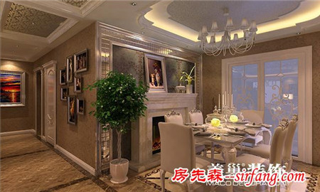 财信圣堤亚纳138平四室，合理的搭配装饰出明亮的家居（郑州）