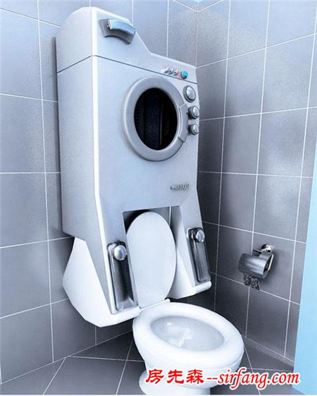 小卫生间应该如何布局，做到干湿分离并且放的下洗衣机！