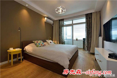 100平北欧简易小清新婚房，亲戚看了直夸很不错