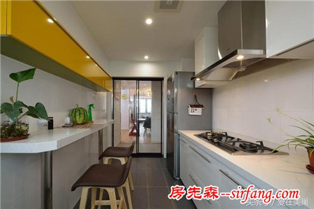 100平北欧简易小清新婚房，亲戚看了直夸很不错