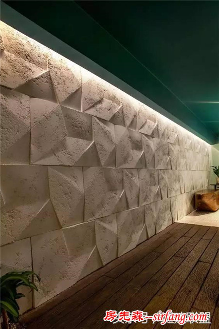 3D瓷砖正在全面占领墙面，壁纸不再是墙面的宠儿