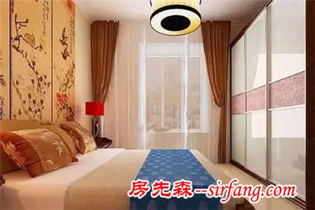 中式风格卧室，堆砌传统风与现代风的韵味