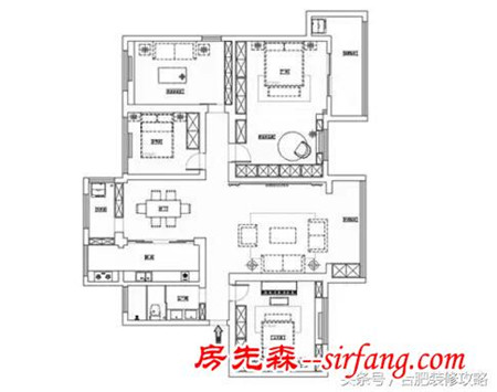 合肥精品装修案例推荐：浪漫新古典，优雅柔和的美