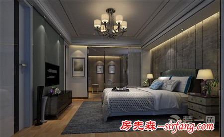 暗黑系列? 廣州白云尚城小區(qū)164平米現(xiàn)代簡(jiǎn)約風(fēng)格裝修案例