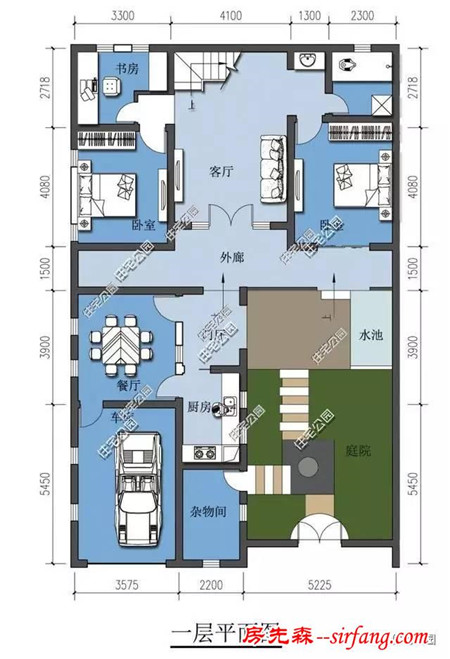 移民国外 你愿意建一栋中式别墅么？含图纸对比