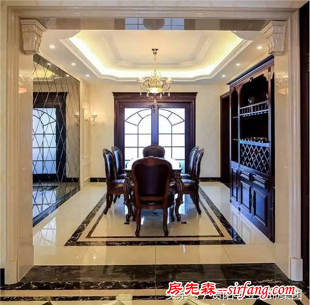 贵阳丰立装饰实景 247㎡欧式碧桂园—精湛工艺无可挑剔