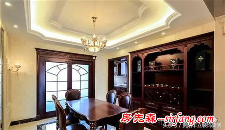 贵阳丰立装饰实景 247㎡欧式碧桂园—精湛工艺无可挑剔
