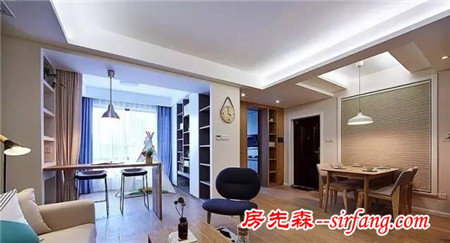 鄭州：90平現(xiàn)代簡(jiǎn)約“大”戶型
