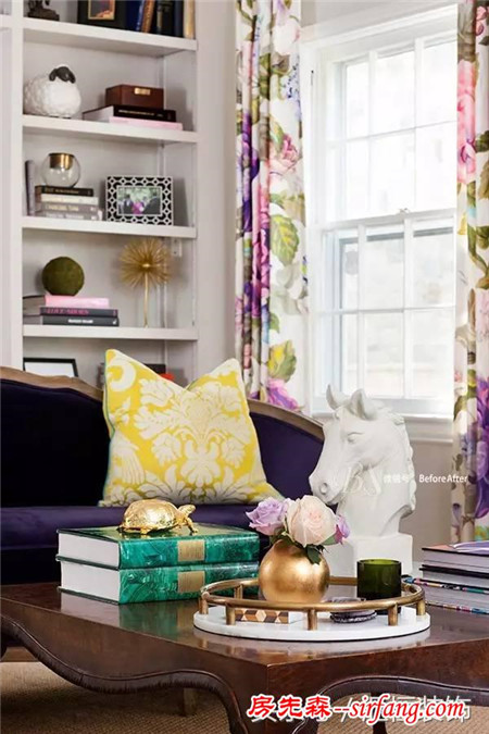 窗帘最美的10个配色，缤纷色彩演绎时尚生活，读懂家居的必修课