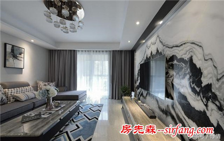 现代简约风格，传递出一个家的温馨，安静，典雅！