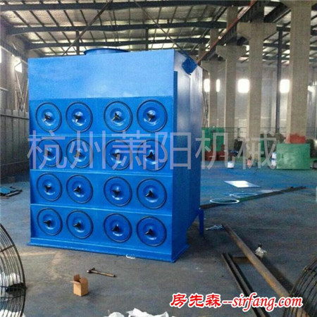 绍兴PVC管道厂家安装斜插式滤筒除尘器