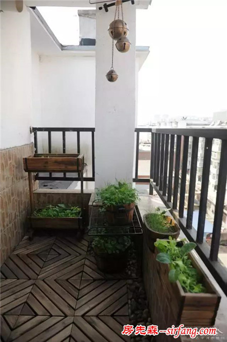5款“空中花园”阳台装修效果图欣赏