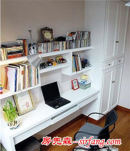 適合各種戶型的書房美圖