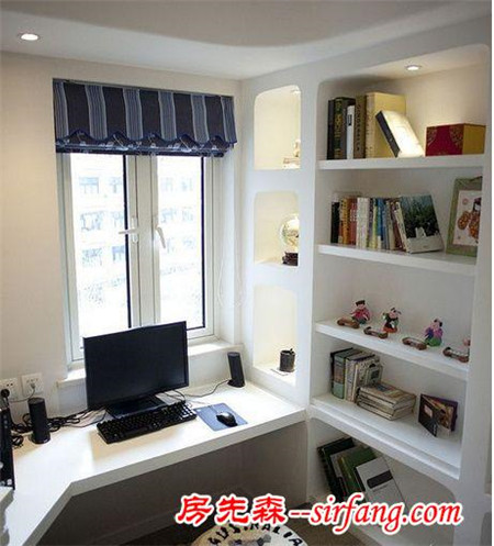 適合各種戶型的書房美圖