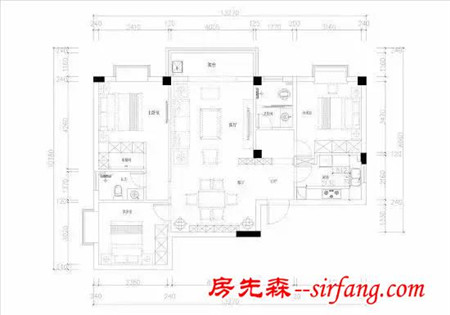 118平现代简约装修不一样的空间，原木色的运用是亮点