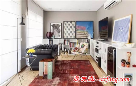 早點知道這些布置技巧就好了，原來小客廳也可以五臟俱全??！