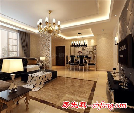 （西安）——恒瑞佳园160㎡古典欧式 与众不同的欧式风采！