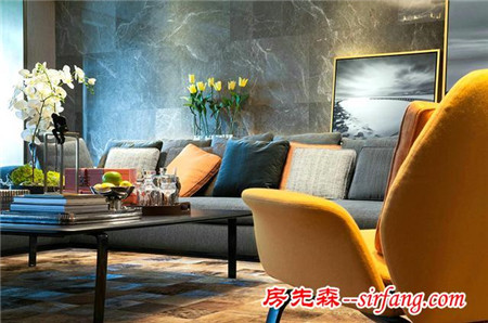 現(xiàn)代簡約風(fēng)格公寓裝修效果圖，僻靜山水間